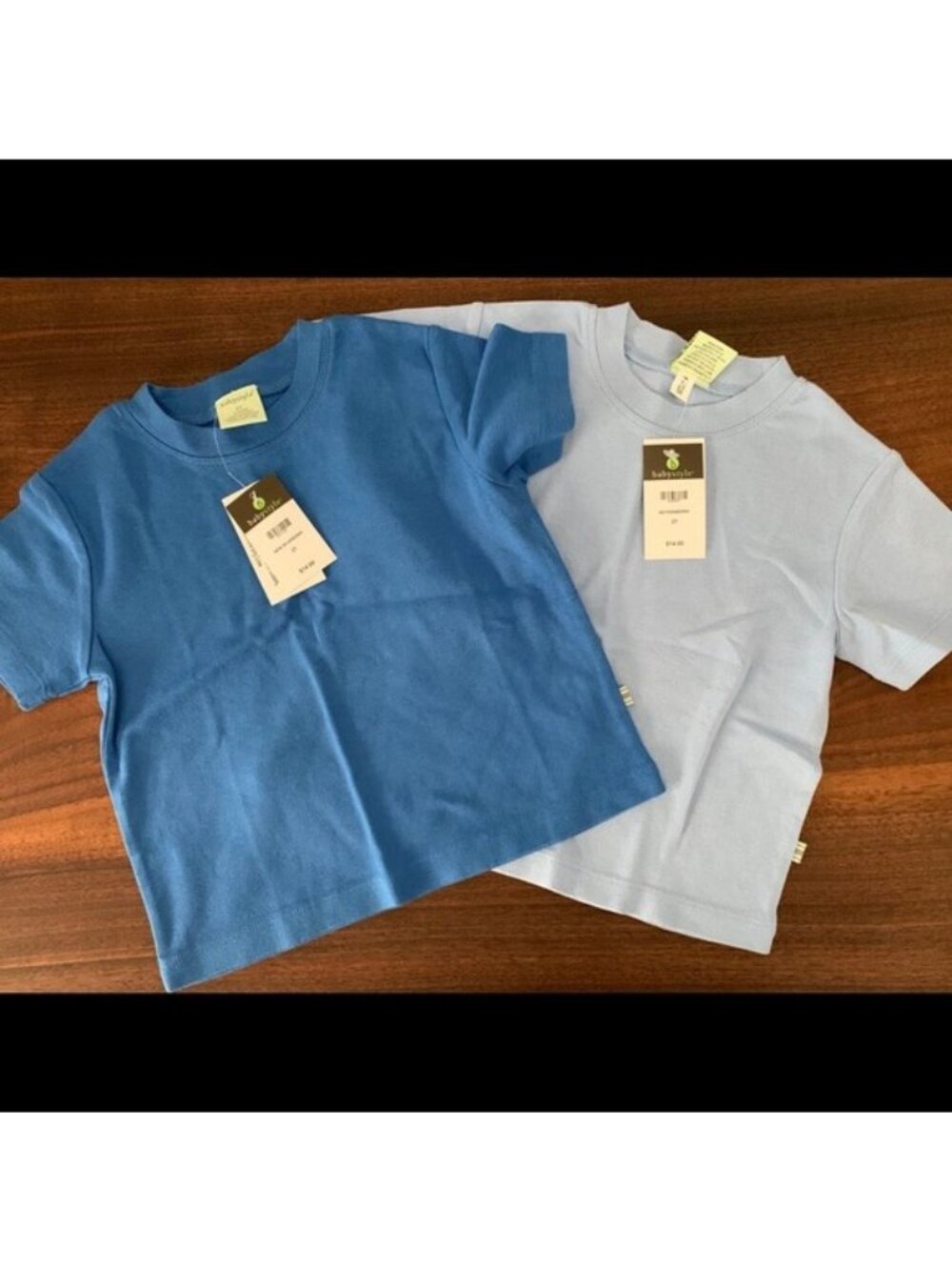 Light blue Babystyle Boutique T shirt NWT 3T